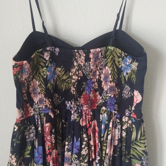 Band of Gypsies | Navy Floral Mini Dress - Picture 7 of 14